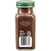 Simply Organic Ground Ginger Root, 1.64 Ounce, Non ETO, Non Irradiated, Non GMO, Complements Both Sweet & Savory Dishes