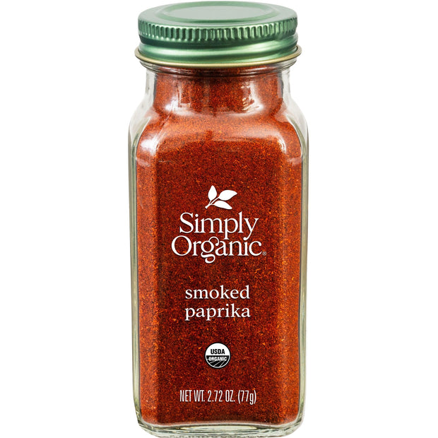 Simply Organic, Paprika Ground Certified Organic, 2.96 Ounce Container