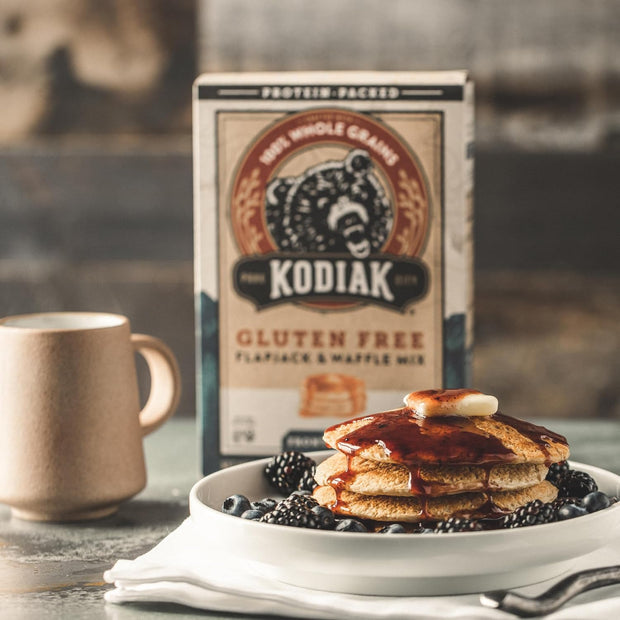 Kodiak Cakes Frontier Oat Gluten Free Protein Pancake and Waffle Mix, 16oz (Pack of 6)