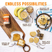 PBfit 8 Ounce Classic Peanut Butter Powder, Powdered Peanut Butter Spread From Real Roasted Peanuts, 8g of Protein 8% DV, Gluten-Free, 60 calories, 87% less fat (Pack of 1)