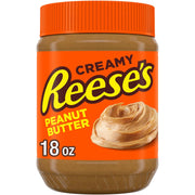 REESE'S Creamy Peanut Butter Spread Jar, 18 oz