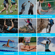 OK TAPE PRO Original Kinesiology Tape Pre-Cut Strips, Latex Free Elastic Athletic Tape Roll, 2in×16ft 2Rolls,Beige+Beige