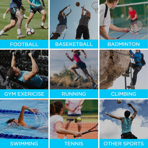 OK TAPE PRO Original Kinesiology Tape Pre-Cut Strips, Latex Free Elastic Athletic Tape Roll, 2in×16ft 2Rolls,Beige+Beige