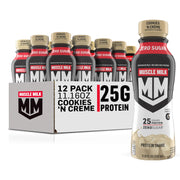 Muscle Milk Genuine Protein Shake, Chocolate, 25g Protein, 11.16 Fl Oz (Pack of 12), Packaging May Vary
