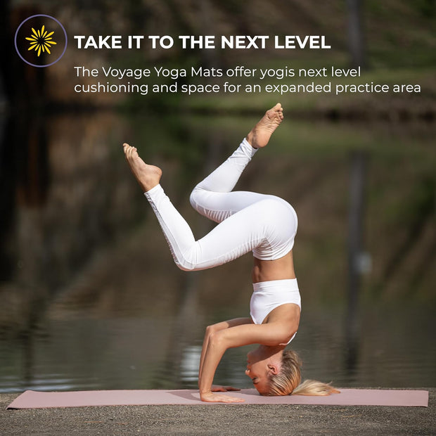 Sunshine Yoga Voyage Yoga Mat, 10 Pack, 72" x 24" Professional Studio and Gym Bulk Yoga Mats, 5mm Thick, Durable, Anti-Tear, Non Slip Fitness and Exercise Mats