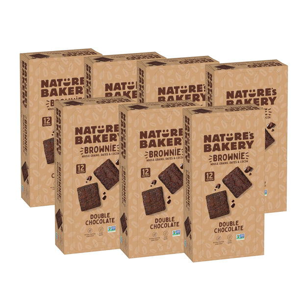 Nature’s Bakery Whole Wheat Fig Bars, Strawberry, Real Fruit, Vegan, Non-GMO, Snack bar, 7 boxes with 12 twin packs (84 twin packs)