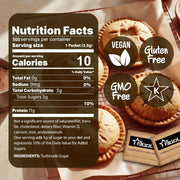 Raw Sugar Packets 500 Count, – Individually Wrapped Turbinado Cane Sugar – Perfect for Coffee, Tea, and On-the-Go Sweetening