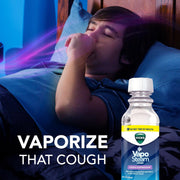 Vicks VapoSteam Medicated Liquid with Camphor, a Cough Suppressant, Helps Relieve Coughing, for Use in Vicks Vaporizers and Humidifiers, 8 Oz