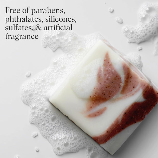 Kitsch Shea Butter Body Wash | Exfoliating Bar Soap for Women & Men | Moisturizing Shea Butter Bar Soap for Soft and Hydrated Skin | All Natural, Paraben Free and Vegan | Made in USA - 4 oz