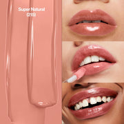 Revlon Super Lustrous Lip Gloss, Non-Sticky, Hydrating, High Shine Finish, 215 Super Natural, 0.13 oz