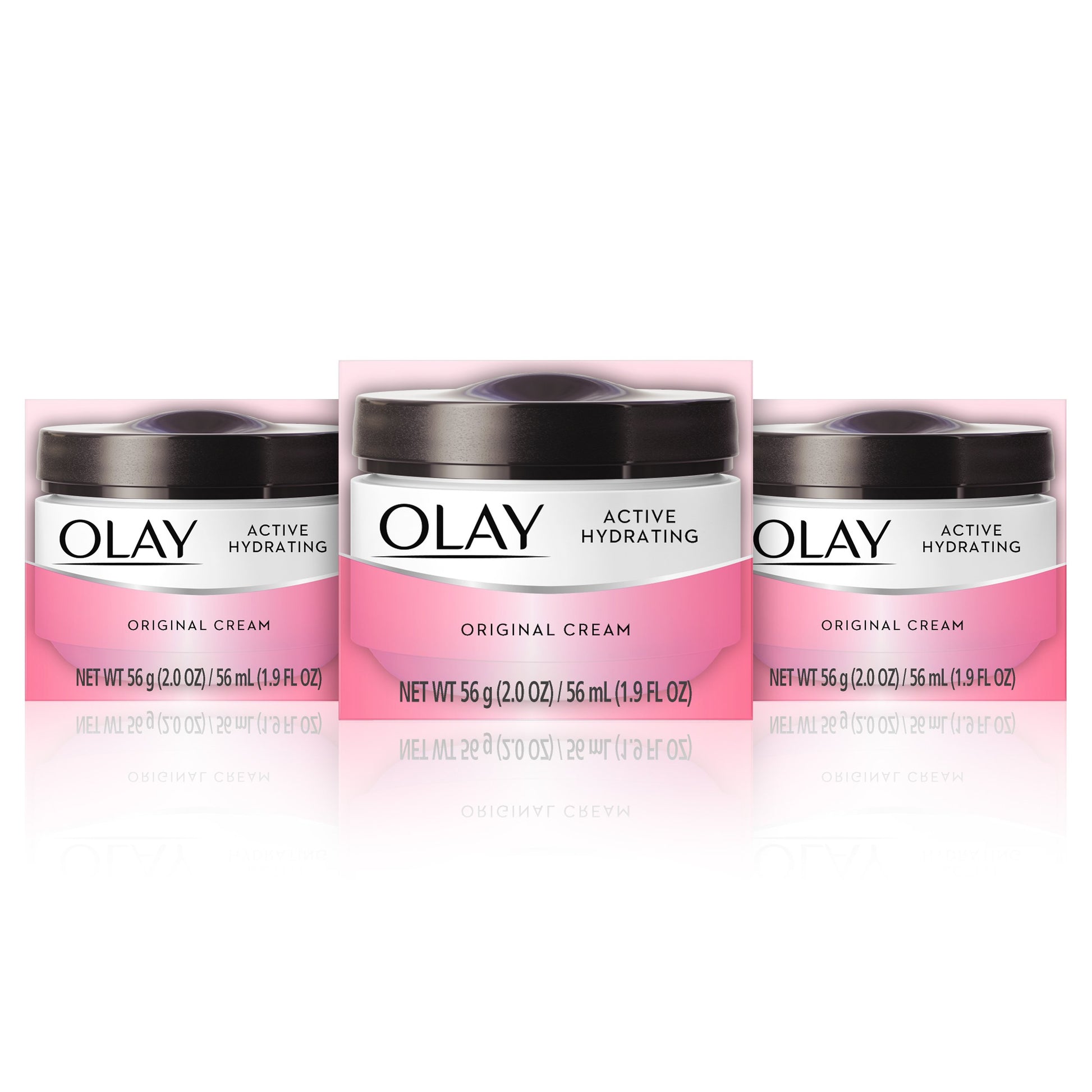 Olay Active Hydrating Cream Face Moisturizer, 1.9 fl oz