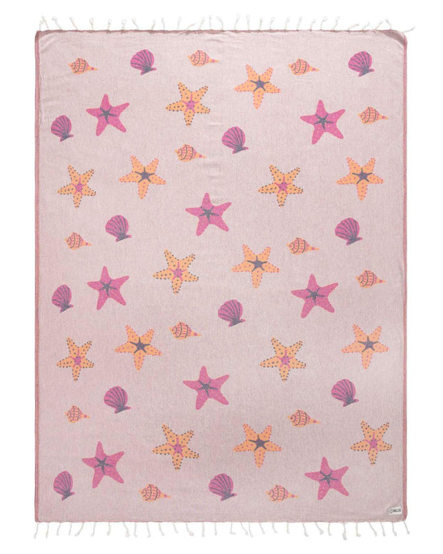 Sand Cloud Turkish Beach Towel - Sand Free - 100% Organic Turkish Cotton Yarn - Quick Dry Towel for Beach, Picnic, Blanket or Bath Towel - As Seen on Shark Tank - Marine Life (Whale Shark)