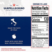 Sanpellegrino Italian Sparkling Drink Aranciata Rossa, Sparkling Orange and Blood Orange Beverage, 11.15 Fl Oz Can