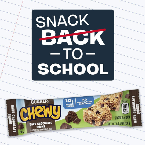 Quaker Chewy Granola Bars, Variety Pack, 18 Count