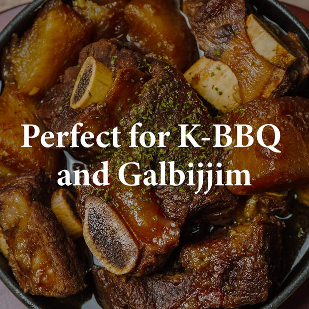 Wang Galbi Marinade, Simple and Easy to Cook, Savory, Sweet and Smoky, Korean BBQ Sauce, Kalbi Marinade, 16.93 Ounce