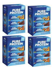 Pure Proteins Bar, Nutrient Rich Snacks with High Protein for Energy Support, Minimal Sugar, Gluten-Free, Variety Pack 20g Protein, BULK (23 Pack) (1-Pack, Mix)