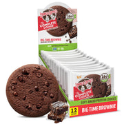 Lenny & Larry's The Complete Cookie, Chocolate Chip, Soft Baked, 16g Plant Protein, Vegan, Non-GMO, 4 Ounce Cookie (Pack of 12)