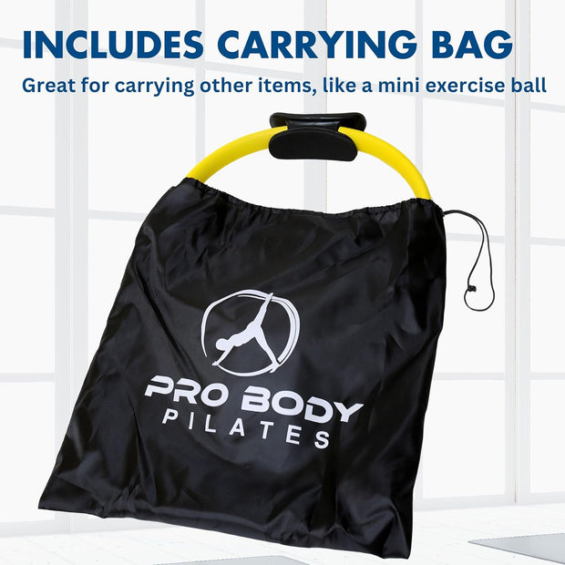 ProBody Pilates Fitness Circle – 14 Inch Pilates Ring for Focusing on Toning Inner Thighs, Arms, and Core