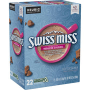 Swiss Miss Milk Chocolate Hot Cocoa, Single-Serve Keurig K-Cup Pods, Hot Chocolate, 44 Count
