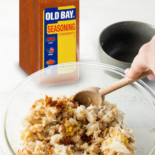 OLD BAY Seasoning, 24 oz - One 24 Ounce Container of OLD BAY All-Purpose Seasoning with Unique Blend of 18 Spices and Herbs for Crabs, Shrimp, Poultry, Fries, and More