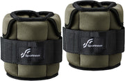 Sportneer Upgrade Adjustable Ankle and Wrist Weights for Women and Men 1-7 lbs / 1-10 lbs Set | Comfortable, Secure Fit for Walking, Running, Fitness, Physical Therapy, Home Gym