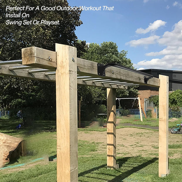 Wall Mounted Doorway Pull Up Bar, Heavy Duty Strength Training Pull-Up Bars for Doorframe, Support Beam or Joist Mount Thick Metal Sturdy Construction Support 500 lbs