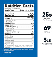 Nutricost Whey Protein Powder, Unflavored, 5 pounds - from Whey Protein Concentrate