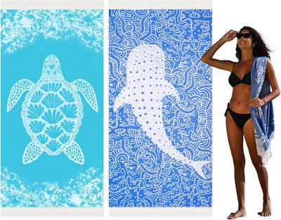 Thin Turkish Beach Towel Quick Dry Absorbent Cotton Lightweight Bath Pool Towels Extra Large Oversized Sand Free Beach Stuff Cloud Adults Gift