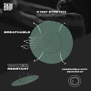 Skin Grip Adhesive Patches Compatible with Dexcom G7 & Stelo CGM – Waterproof & Sweatproof Cover for Continuous Glucose Monitor Sensor, Stays Secure for 10-15 Days – 20 Pack, Camo