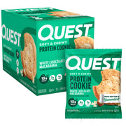 Quest Nutrition Chocolate Chip Protein Cookie, 15g Protein, 1g Sugar, 2g Net Carbs, Keto Friendly, High Protein, Low Carb; 12 Count