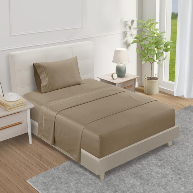 100% Egyptian Cotton Sheets King Size Sheets Set with Fully Elasticated Fitted Sheet & Pillowcase sets, 800 TC Hotel Collection Deep Pocket King Sheet Set, No Pill Soft Breathable Luxury White Bedding