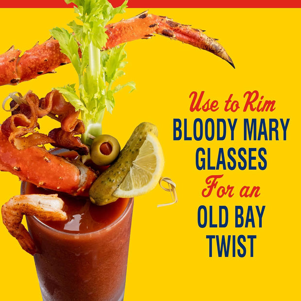 OLD BAY Seasoning, 24 oz - One 24 Ounce Container of OLD BAY All-Purpose Seasoning with Unique Blend of 18 Spices and Herbs for Crabs, Shrimp, Poultry, Fries, and More