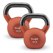 Yes4All Kettlebells 5lbs-65lbs & Kettlebell Sets Adjustable Weights, Kettlebell for Weight Training, Home Workout Equipment with Secure Grip for High Rep, Exercise Equipment