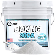 TradeGrade Pure Baking Soda Powder – 15 lb Bucket, Sodium Bicarbonate Powder | Premium Food-Grade for Baking, Bread, Cookies & More | Baking Soda for Cleaning, Natural Cleaner & Deodorizer