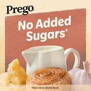 Prego Alfredo Pasta Sauce with Roasted Garlic and Parmesan Cheese, 14.5 oz Jar