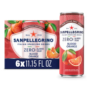 Sanpellegrino Italian Sparkling Drink, Zero Sugar, Lemonade Beverage, 6 Pack Cans 66.9 fl oz