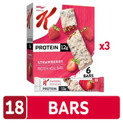 Kellogg's Special K Protein Meal Bars, 12g Protein, Meal Replacement, Strawberry (3 Boxes)