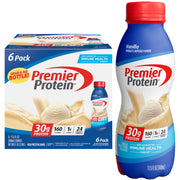 Premier Protein Liquid Protein Shake, Caramel, 30g Protein, 1g Sugar, 24 Vitamins & Minerals, Nutrients to Support Immune Health 11.5 fl oz Bottle (12 Pack)