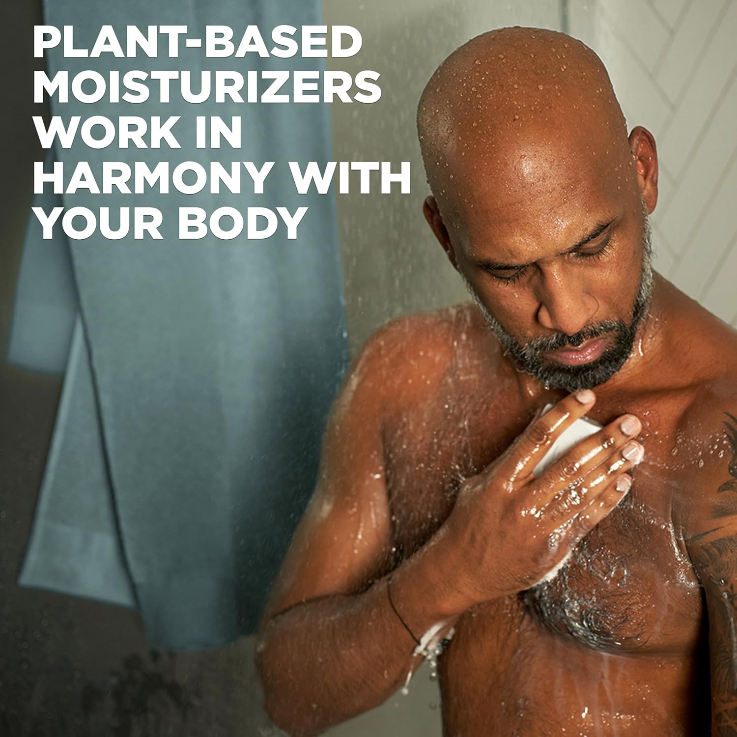 DOVE MEN + CARE Cleansing Bar Soap Sandalwood + Cardamom Oil 4 Bars to Rebuild Skin in the Shower