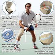 NEENCA Professional Knee Brace for Pain Relief, Medical Knee Support with Patella Pad & Side Stabilizers, Compression Knee Sleeve for Meniscus Tear, ACL, Joint Pain, Runner, Workout - FSA/HSA Eligible