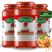 La San Marzano Marinara Sauce, 24 oz, Pasta Sauce Made in Italy, All Purpose Tomato Premium Quality, All Natural, Mediterranean Diet, Non GMO, Vegan, Gluten Free