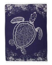 Sand Cloud Turkish Beach Towel - Sand Free - 100% Organic Turkish Cotton Yarn - Quick Dry Towel for Beach, Picnic, Blanket or Bath Towel - As Seen on Shark Tank - Marine Life (Whale Shark)