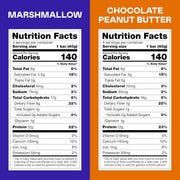 MAGIC SPOON Treats - High Protein, Low Carb, Keto Friendly, Low Sugar, Gluten Free, Crispy Protein Bar Cereal Bar, On-The-Go Healthy Snack (8 Chocolate PB Bars, 8 Marshmallow Bars)