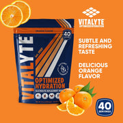 Vitalyte Electrolyte Powder Drink Mix, Isotonic Electrolyte Hydration Mix, Gluten Free Post Workout Powder Mix, Pack of 1, 35 oz., Cranberry Frost Flavor