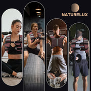 Weighted Vest Men or Women - 5/10/15/20/25/30lbs Weights with Reflective Stripe, Weighted Vest for Workout Equipment for Strength Training Running - Walking Weight Loss