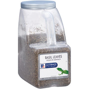 McCormick Culinary Basil Leaves, 5 oz - One 5 Ounce Container of Dried Basil Seasoning with Authentic, Fresh Flavor, Pairs Well with Pasta, Pizzas, Poultry, Sauces and More