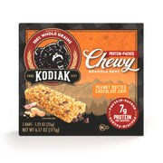 Kodiak Cakes Protein Chewy Granola Bar, S'mores, (Pack of 4 Boxes)