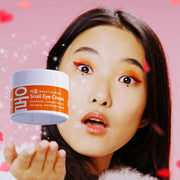 SeoulCeuticals Korean Snail Mucin Eye Cream - 97.5% Snail Filtrate K Beauty Anti Aging Under Eye Anti Wrinkle Eye Treatment Cream 0.5oz