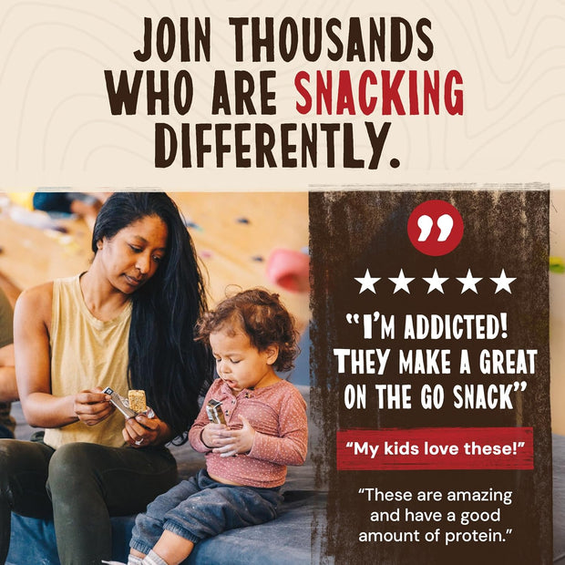 Kodiak Cakes Crunchy Granola Protien Snack Bars, Cookie Butter, High Protein, 100% Whole Grains, 12 boxes with 6 pouches (144 bars)