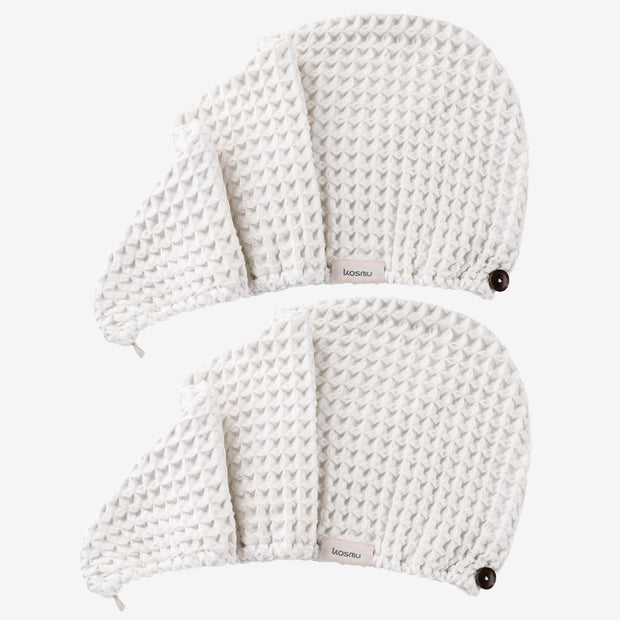 Luxury Japanese Cotton Waffle Bath Towel | Plush, Absorbent, and Quick Dry (Coral Orange, Hand Towel, 32" x 16")